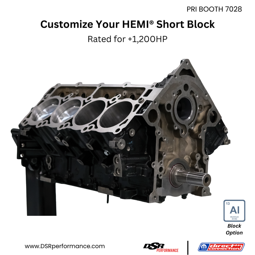 Custom 1200+ Horsepower HEMI Short Block