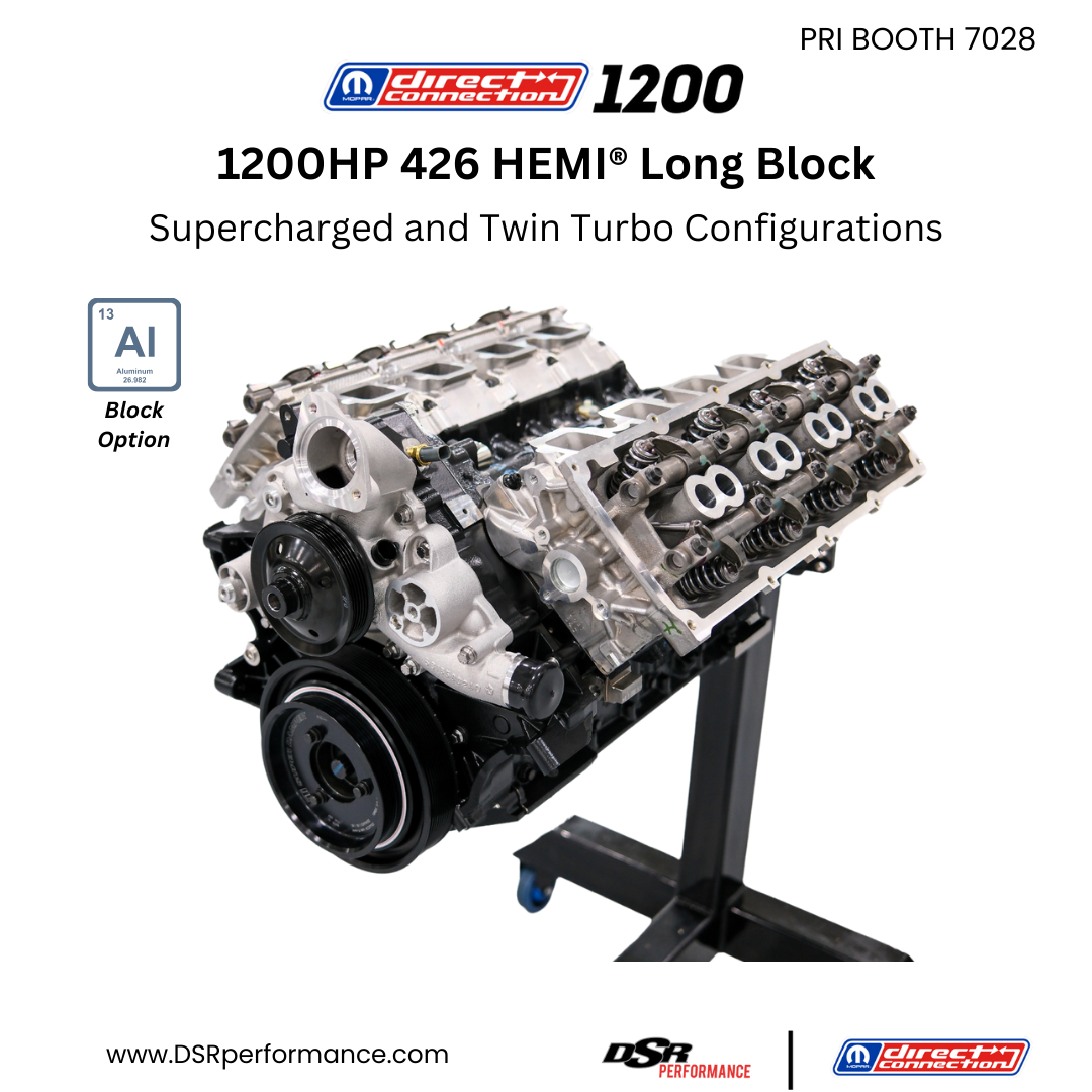 Direct Connection 1200- 426 Supercharged Crate HEMI – DSR Performance